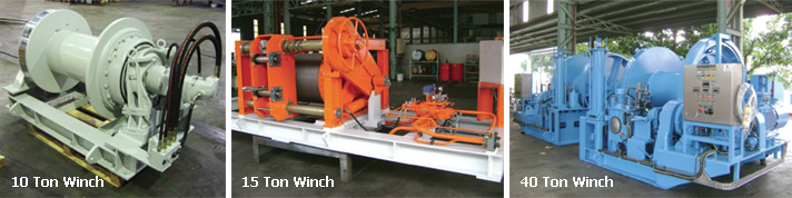 Hydraulic Winches