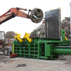 250 TON SCRAP BALER